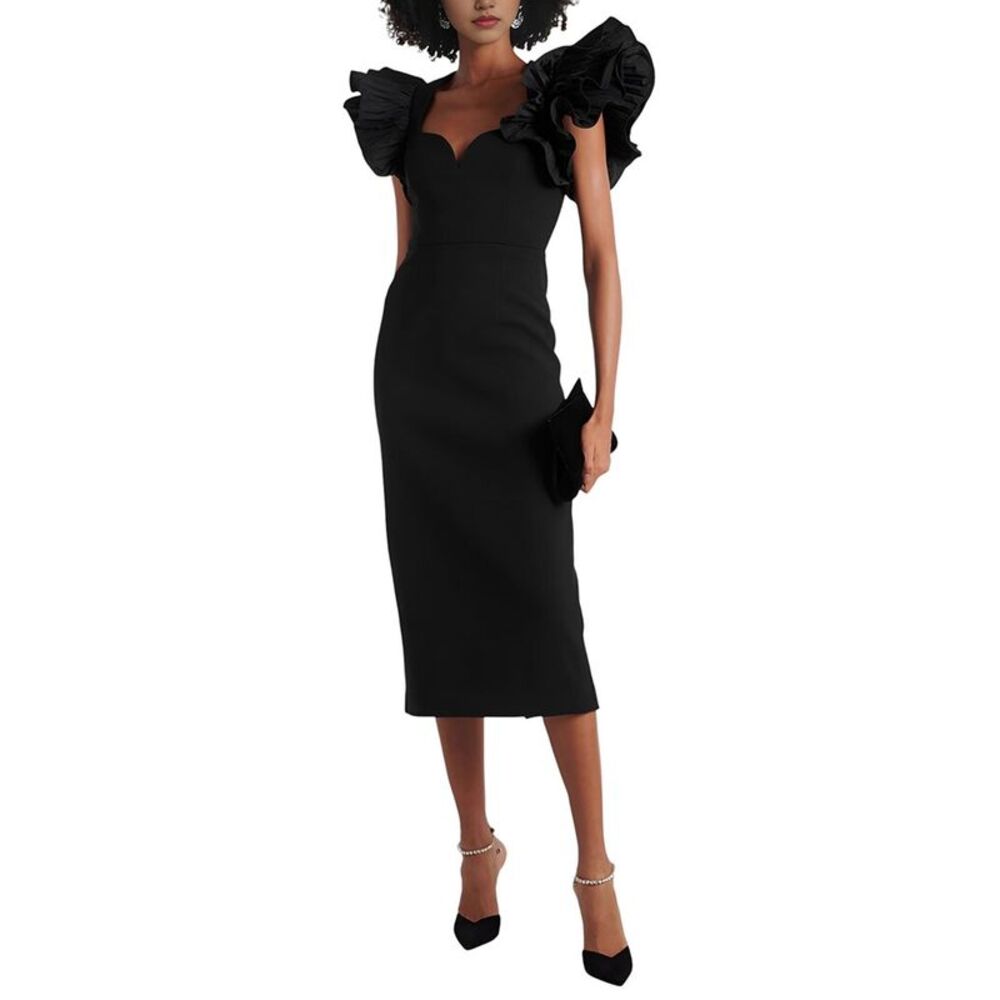 Adele Berto Womens  Midi Dress